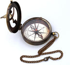 Captain's Brass Sundial Compass – Vintage Marine Nautical Compass, Functional - Image 4