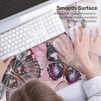 QIYI Large Mouse Pad, PU Leather Desk Blotter Protector, Waterproof Computer - Image 5