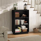 ChooChoo 3-Tier Bookcase, Wooden Bookshelf, Farmhouse Bookshelf - Image 2