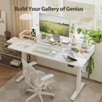 Agilestic Glass Standing Desk - Image 5