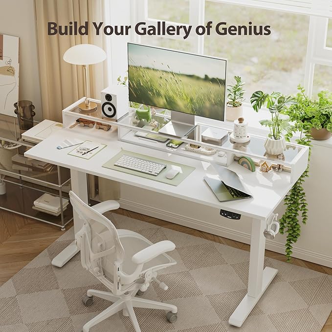 Agilestic Glass Standing Desk - Image 5
