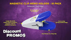 10 Magnetic Memo Holders Set - Image 3