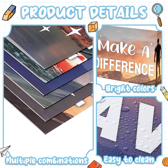 Honoson 24 Pcs Bulk Inspirational Privacy Folders - Image 3