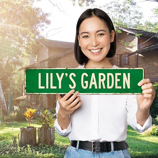 Custom Rustic Sign, Personalized Decor Street and Gift, 4x18 Inches, Fade - Image 4