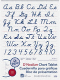 D'Nealian Chart Tablet, 25 Sheets by Pacon