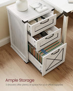 VASAGLE File Cabinet, Filing Cabinet - Image 4