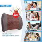 Lofty Aim Memory Foam Lumbar Support Cushion Relieves Lower Back Pain - Image 6