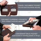 Full Grain Leather Family Passport Holder - Image 4