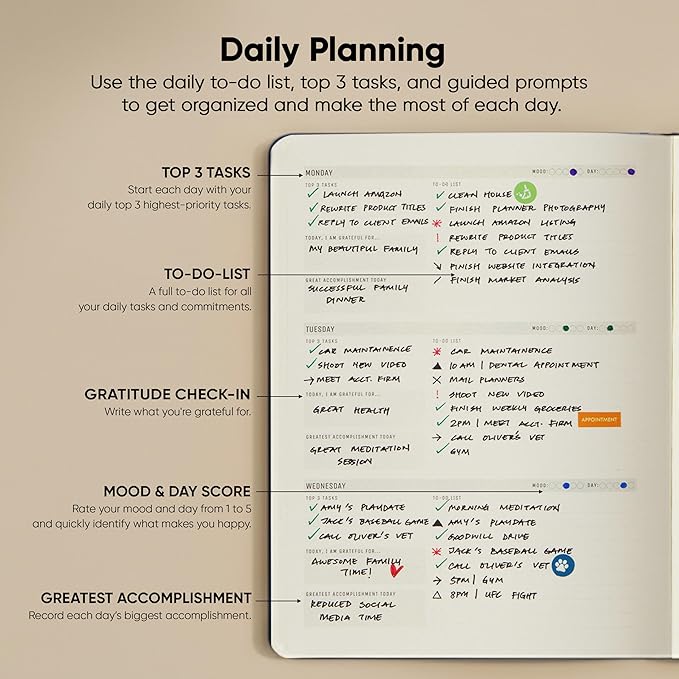 Undated, 2026 Planner, 8.5" x 11" - Image 3