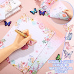 TaoBary 160 Pcs Stationery Paper Set 50 Double Sided Stationery Papers - Image 2