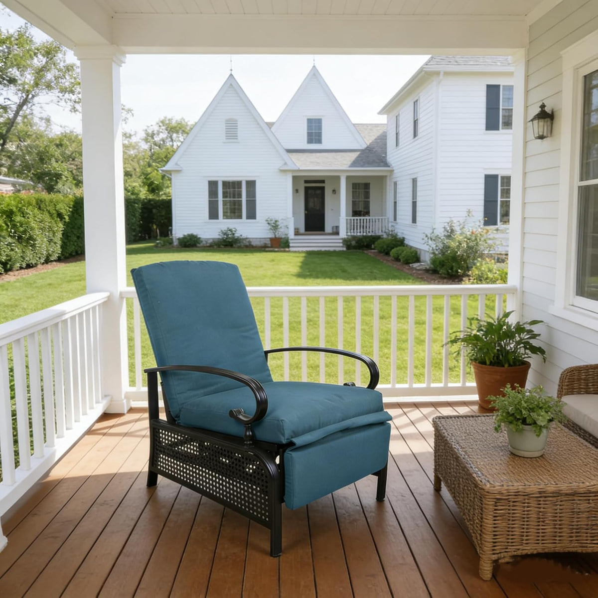 Kozyard Adjustable Outdoor Reclining Lounge Chair
