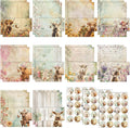 TaoBary 160 Pcs Stationery Paper Set 50 Double Sided Stationery Papers by TaoBary