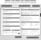 Clever Fox Dated Planner 2026-2027 – Weekly Life Planner Notebook - Image 6