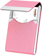 Padike Professional Business Card Holder PU Leather Business Card Case Name by padike