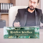 Personalized Name Plate for Desk Custom Acrylic Desk Name Plate Custom Employee - Image 4