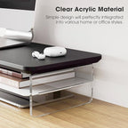 Fenge Acrylic Monitor Stand Riser, 23.6 Inches Monitor Stand - Image 3