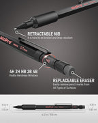 Nicpro 0.5 mm & 0.7 mm Mechanical Pencil Set - Image 4