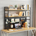 ZWCQSYS 2-Tier Desktop Bookshelf Hutch by ZWCQSYS