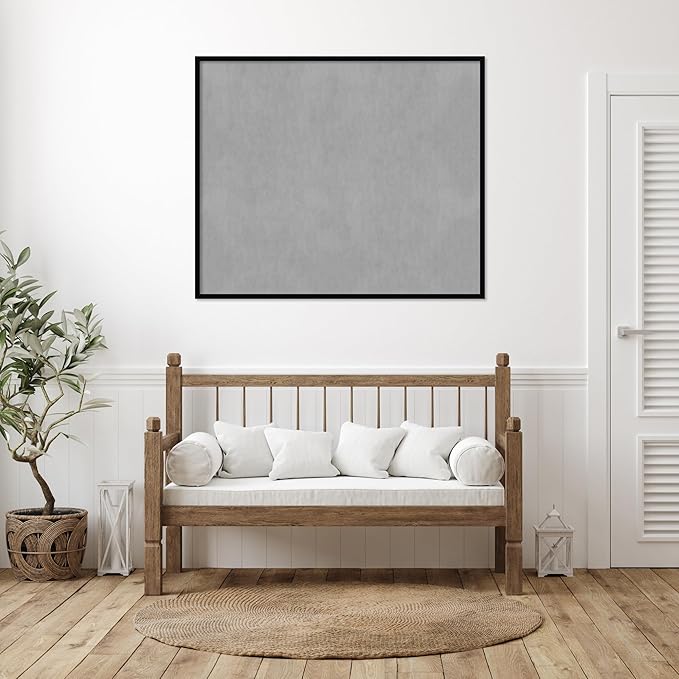 Amanti Art Black Framed Magnetic Board 41x49 Oversize Vision Board - Image 6