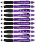 SyPen Personalized Pens with Gel Highlighter and Stylus -200 Pack Bulk-Free by Sypen