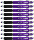 SyPen Personalized Pens with Gel Highlighter and Stylus -200 Pack Bulk-Free by Sypen