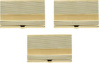 Stephanie Imports Set of 3 Slim & Minimalist Metal Business Card Holder Unisex - Image 4