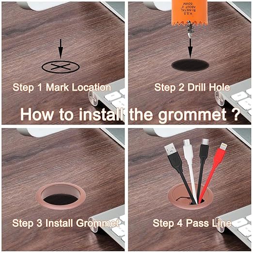 VIKITON Desk Grommet 2 inch - Image 4