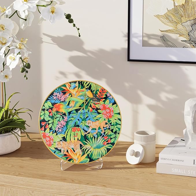 Dooiclear 5 Pack Acrylic Display Stand, Plate Stand - Image 7