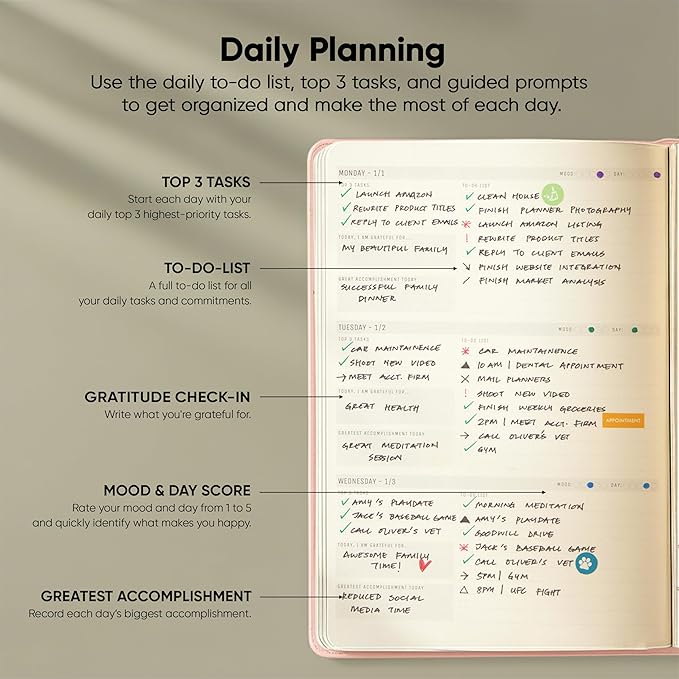 Dated, 2026 Planner, 5.8” x 8.3” - Image 3