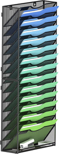 Kuntine.B Wall File Organizer Office Hanging Magazine Holder Wall File Organizer by KuntineB