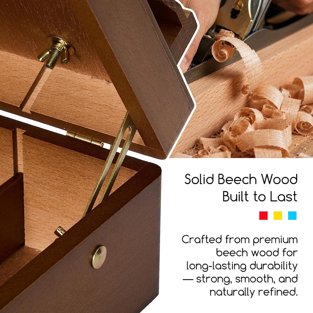 meeden table top easel for painting: portable tabletop, close-up detail