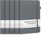 feela 5 Pack Journal Notebook Bulk by feela