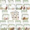 TaoBary 160 Pcs Stationery Paper Set 50 Double Sided Stationery Papers by TaoBary