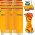 IKAYAS 800 Pack #2 HB Pencils Bulk Yellow Sharpened Pencils by IKAYAS