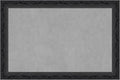 Amanti Art Black Framed Magnetic Board 24x36 Large Vision Board by AmantiArt