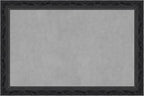 Amanti Art Black Framed Magnetic Board 24x36 Large Vision Board by AmantiArt