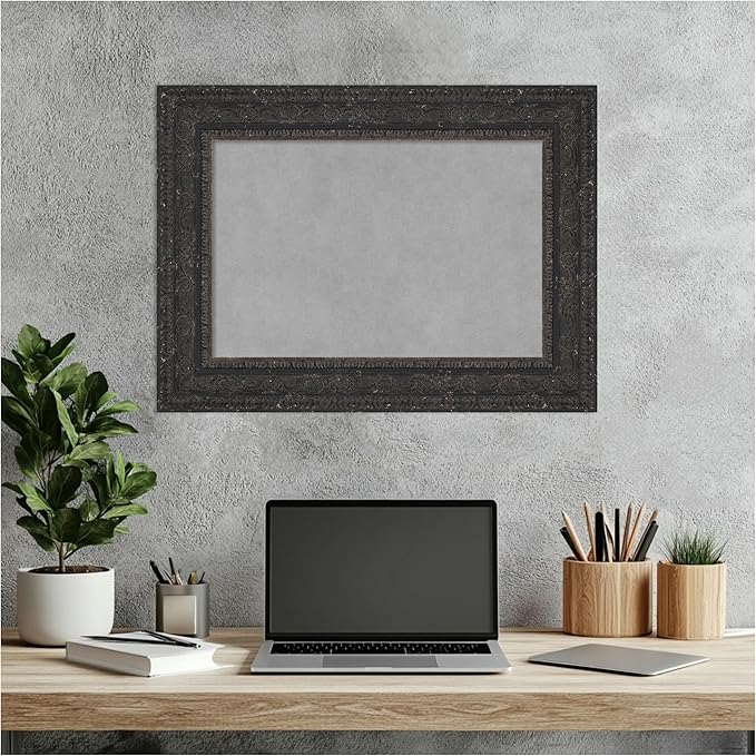 Amanti Art Black Framed Magnetic Board 17x23 Small Vision Board - Image 7