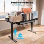 Kingant 40 x 24 Inch Electric Standing Desk - Image 7