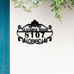 Personalized Vintage Styling Metal House Numbers - Image 9