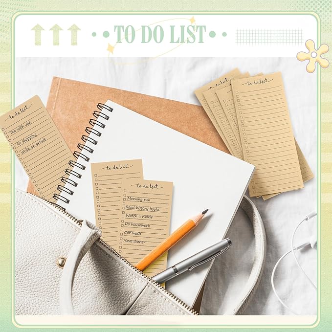 Censen 10 Pack 500 Sheets To Do List Notes Daily Checklist Notepads - Image 3