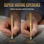 Scriveiner Gold Luxury Fountain Pen - Image 7