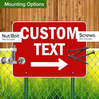 Custom Arrow, Custom Directional Sign, Right Arrow, 36x48 Inches, Rust Free - Image 5