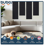 BUBOS 2 PCS Acoustic Panels, 47.2''x11.8'' Fabric Soundproof Wall Panels - Image 3