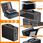 ENGPOW Fireproof Document Box, Hard Case File Box - Image 7