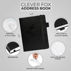 Clever Fox Address Book with alphabetic tabs - Image 2