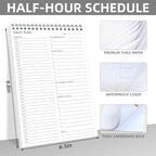 To Do List Notepad Half-Hour Hourly Schedules - Image 3