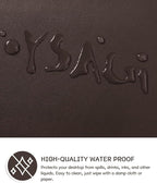 YSAGi Non-Slip Leather Desk Pad L Size, Waterproof Laptop Computer Desk - Image 4