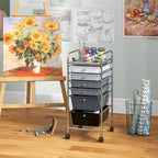 RELAX4LIFE 6-Drawer Rolling Storage Cart - Image 2