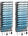 SUPEASY 13-Tier Wall File Holder Organizer by SUPEASY