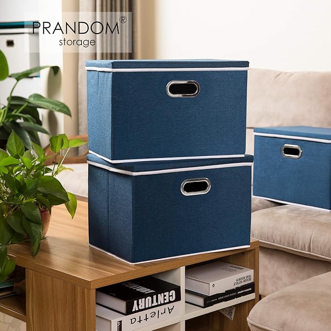 PRANDOM Large Collapsible Storage Bins - Image 2